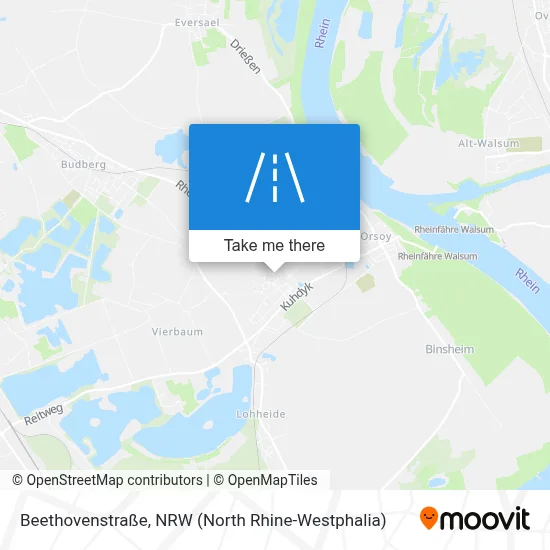 Beethovenstraße map
