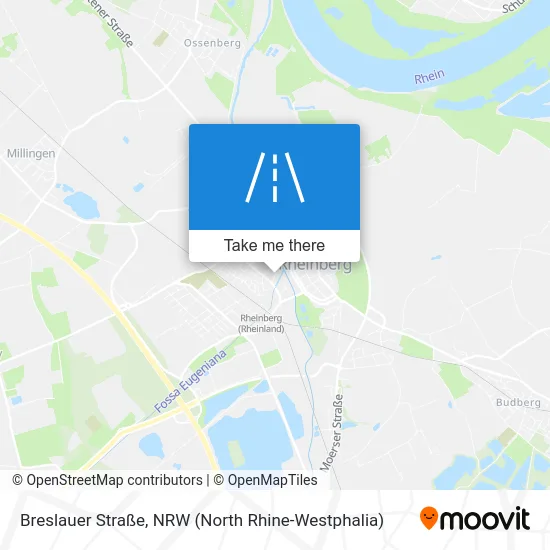 Карта Breslauer Straße