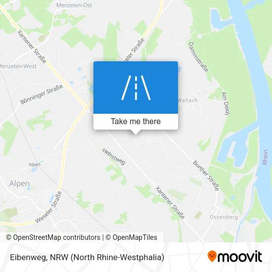 Карта Eibenweg