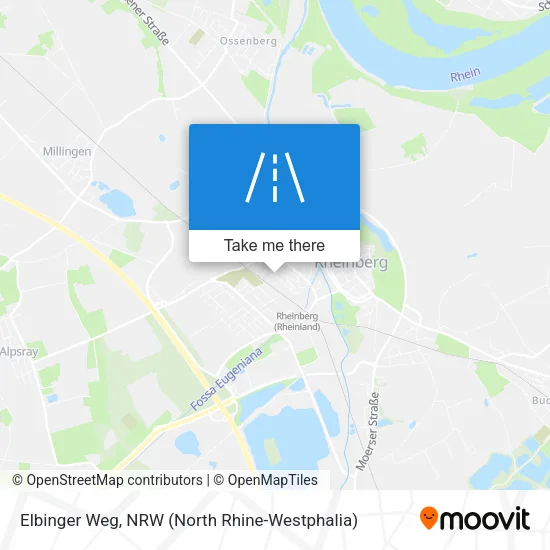 Карта Elbinger Weg