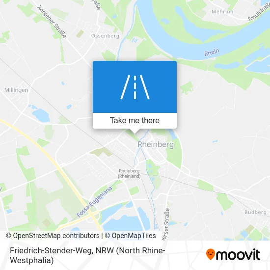 Friedrich-Stender-Weg map