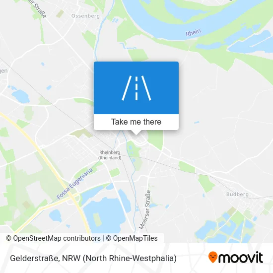 Карта Gelderstraße