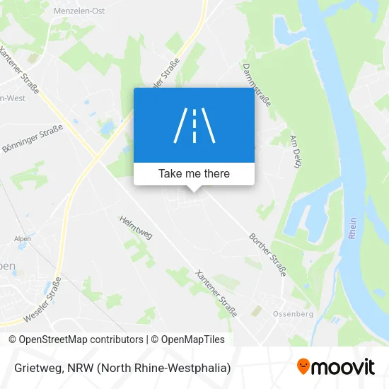 Карта Grietweg
