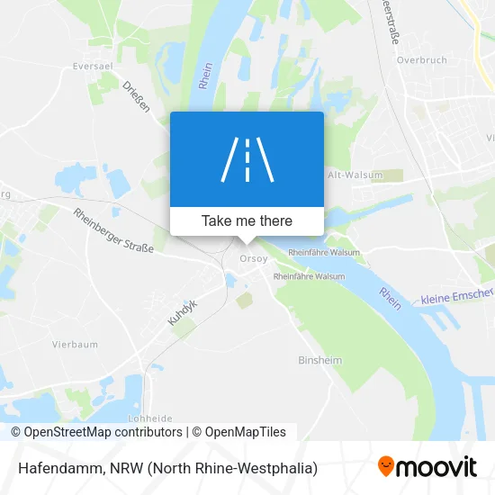 Hafendamm map
