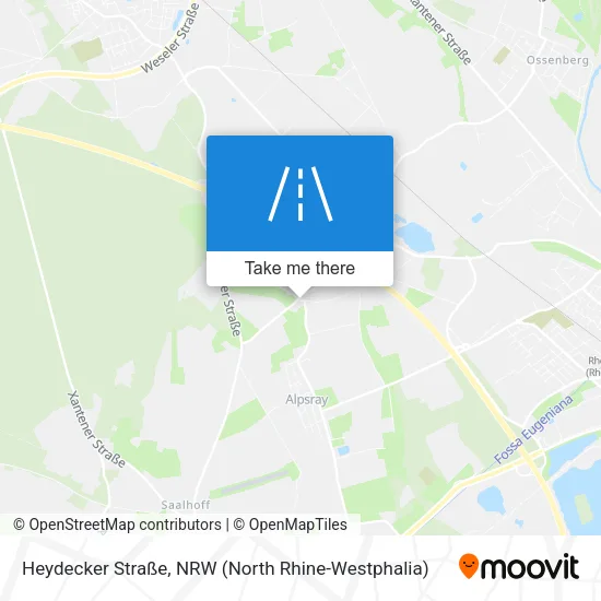 Карта Heydecker Straße
