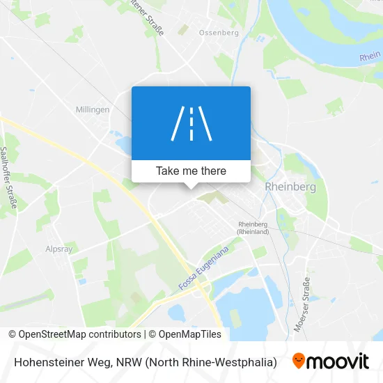 Карта Hohensteiner Weg