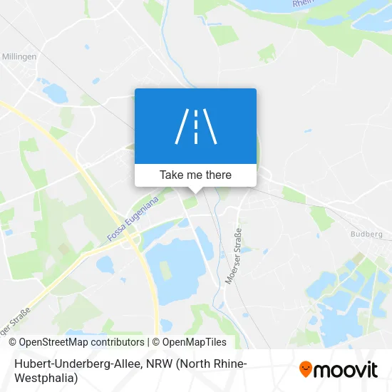 Карта Hubert-Underberg-Allee