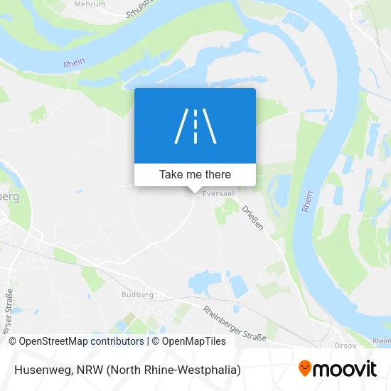 Карта Husenweg