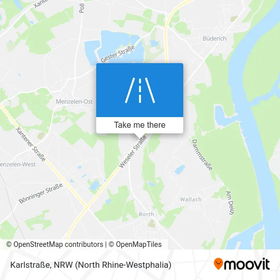 Карта Karlstraße