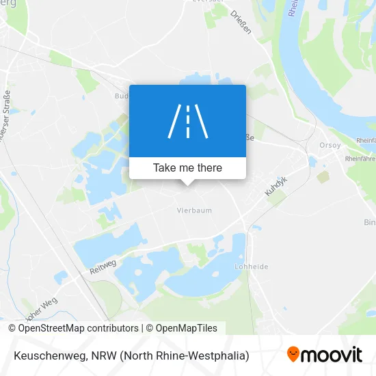 Карта Keuschenweg