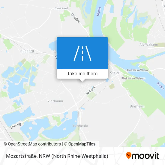 Карта Mozartstraße