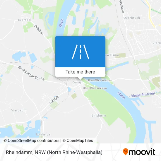 Карта Rheindamm