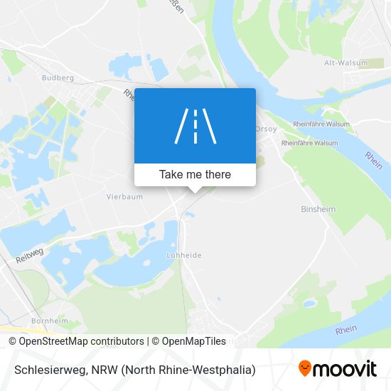 Schlesierweg map