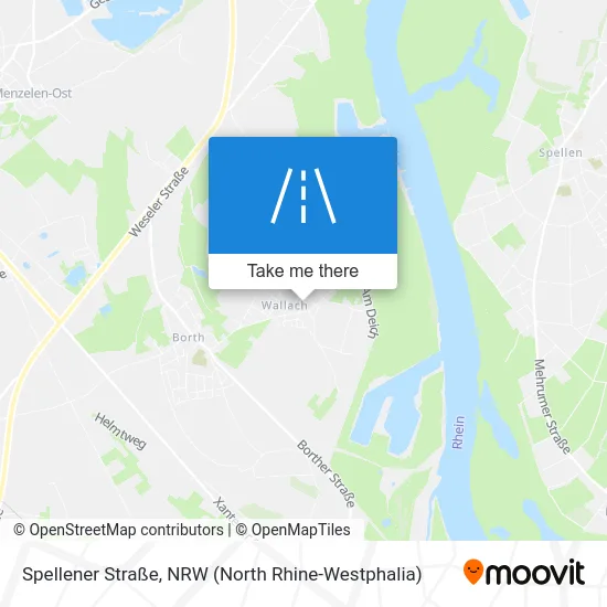 Spellener Straße map