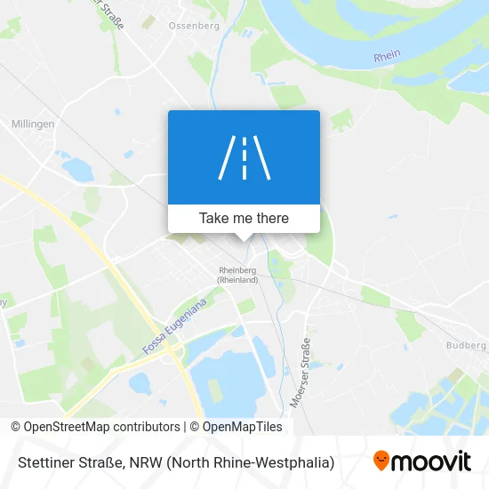 Карта Stettiner Straße