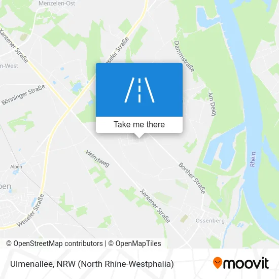 Карта Ulmenallee