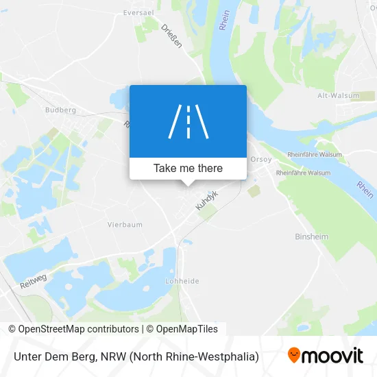 Карта Unter Dem Berg