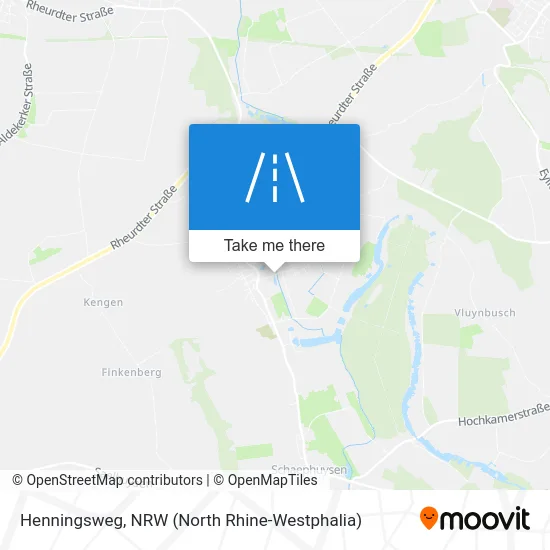 Henningsweg map