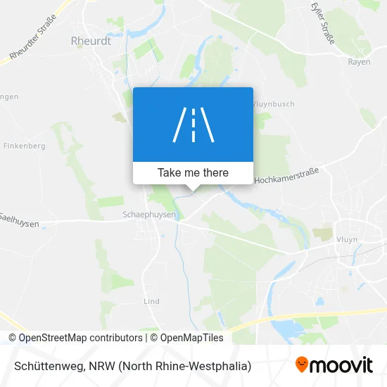 Schüttenweg map