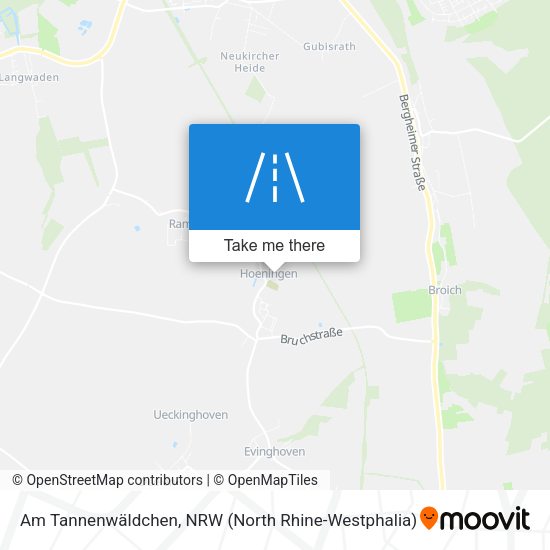 Am Tannenwäldchen map