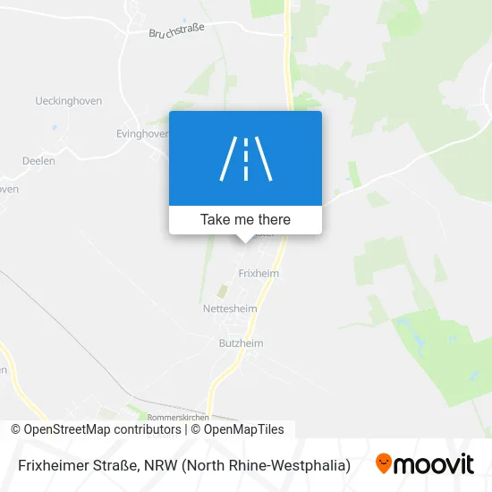 Frixheimer Straße map