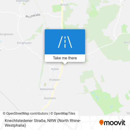 Knechtstedener Straße map