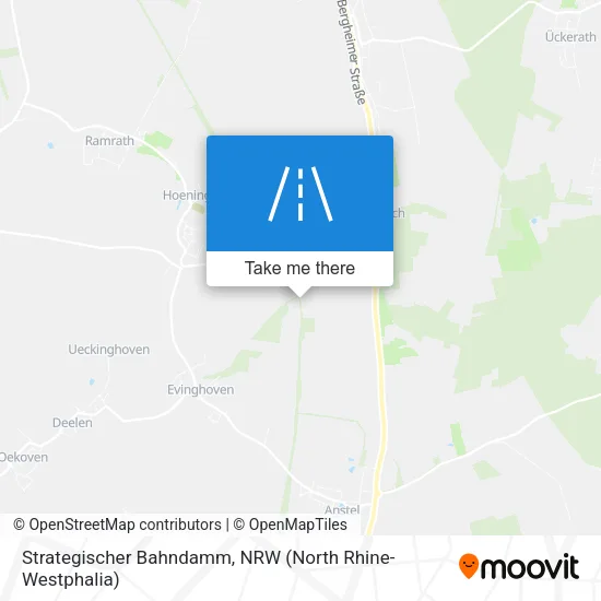 Карта Strategischer Bahndamm