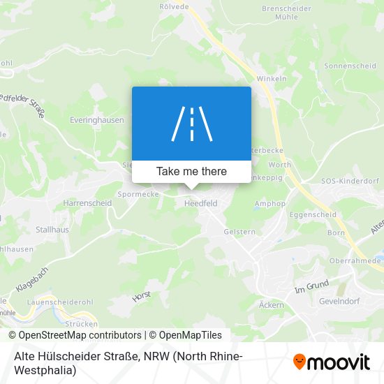 Alte Hülscheider Straße map
