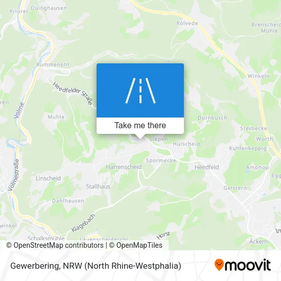 Карта Gewerbering