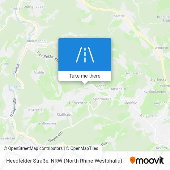 Карта Heedfelder Straße