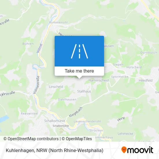 Карта Kuhlenhagen
