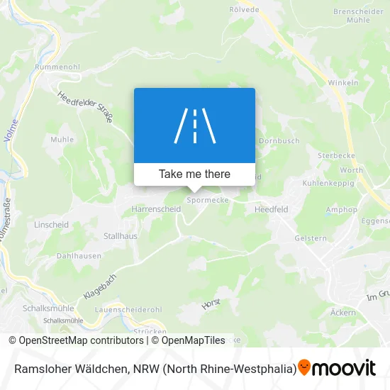 Ramsloher Wäldchen map