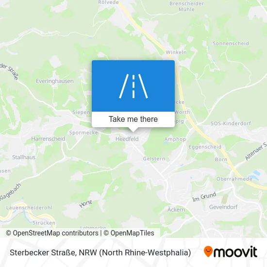Sterbecker Straße map