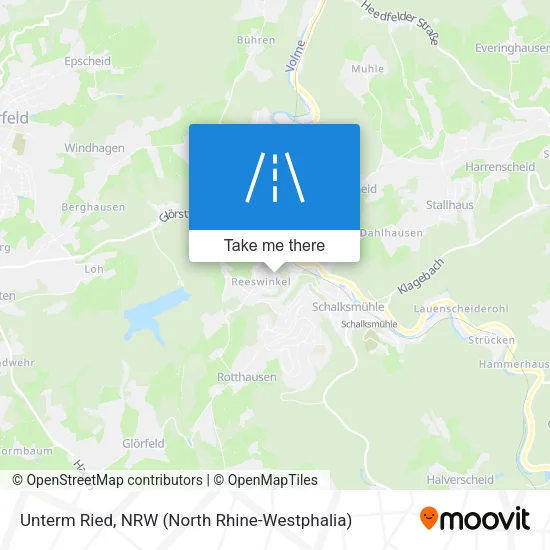 Карта Unterm Ried