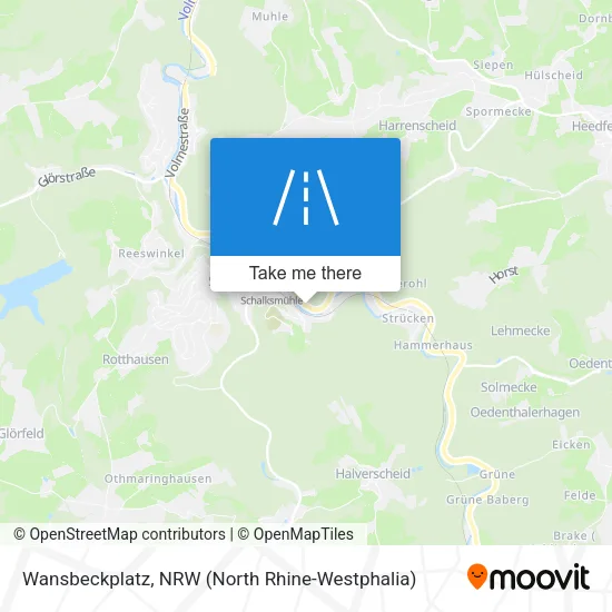 Карта Wansbeckplatz