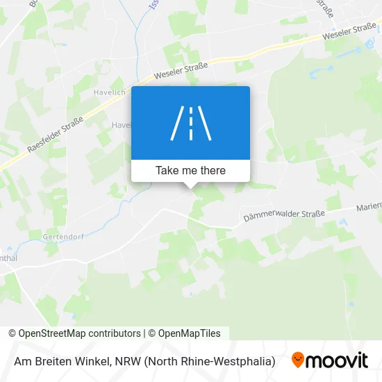 Am Breiten Winkel map