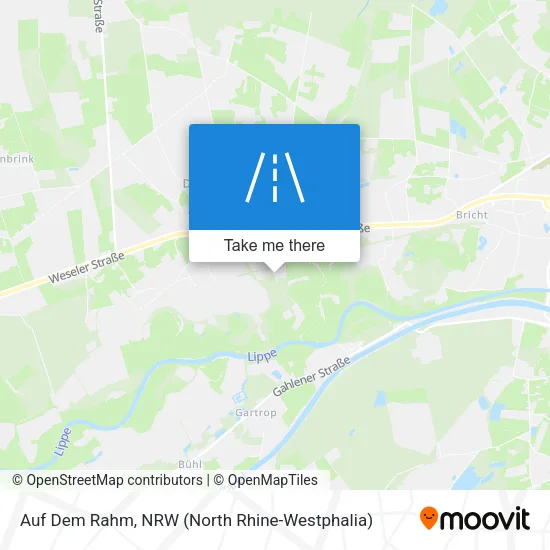 Карта Auf Dem Rahm