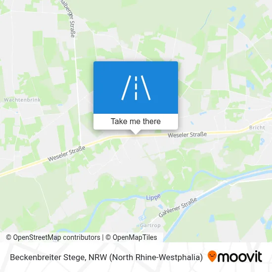 Beckenbreiter Stege map