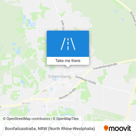 Bonifatiusstraße map