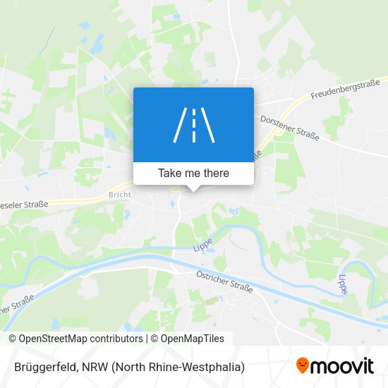 Brüggerfeld map