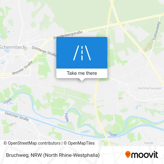 Bruchweg map