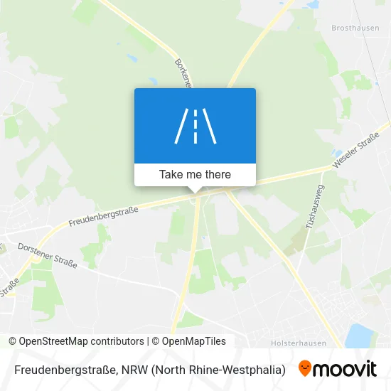Карта Freudenbergstraße