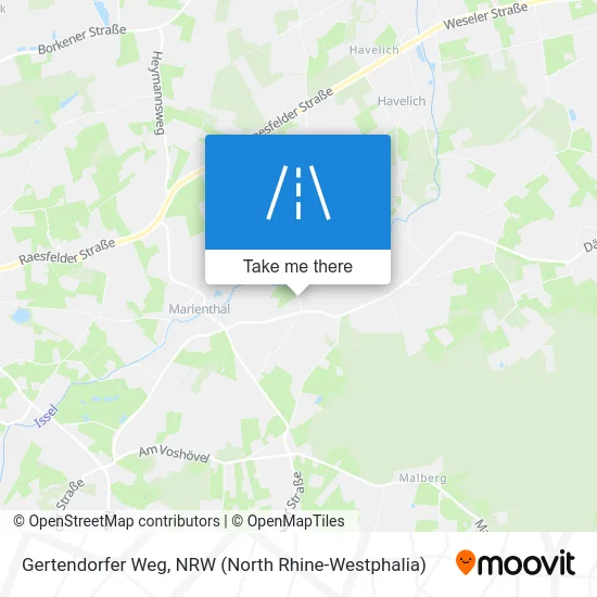 Gertendorfer Weg map