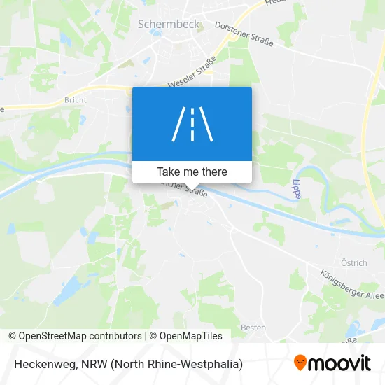 Карта Heckenweg