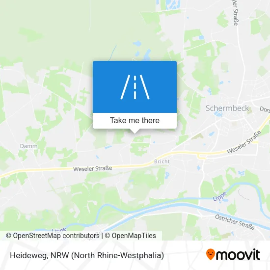 Карта Heideweg