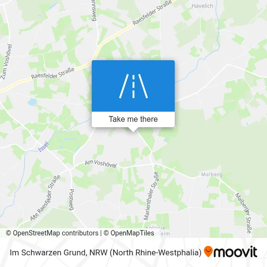 Im Schwarzen Grund map