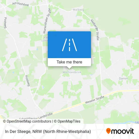 Карта In Der Steege