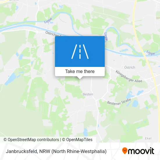 Карта Janbrucksfeld