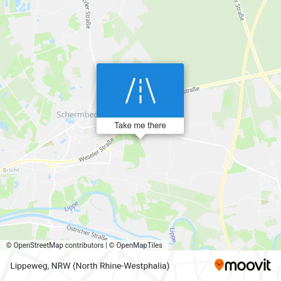 Карта Lippeweg