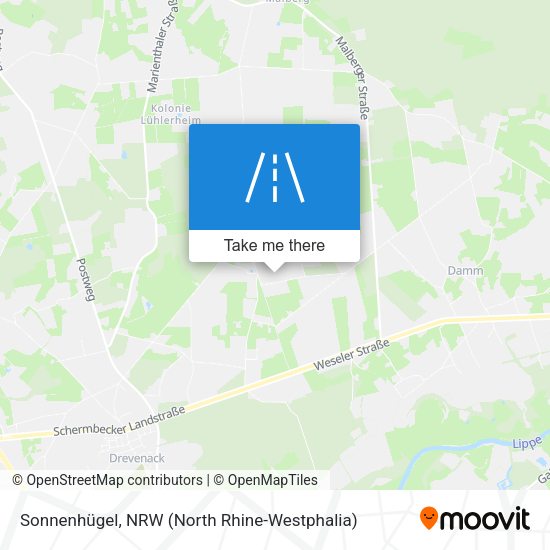 Sonnenhügel map